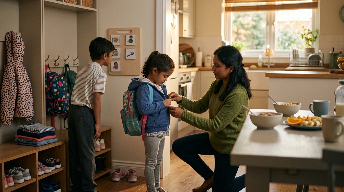 Easy Morning Routines for Kids: Calm, On-Time School Days